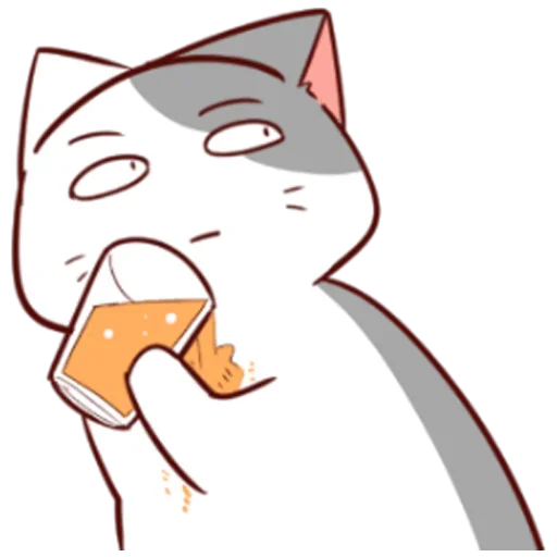 🍺 Стикер «Котик Нян ч.1» для Telegram