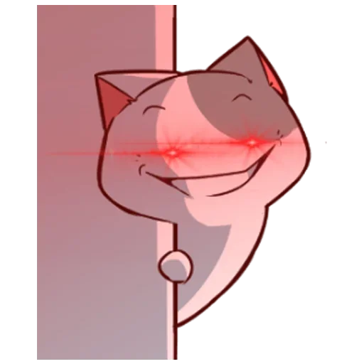 😈 Стикер «Котик Нян ч.1» для Telegram