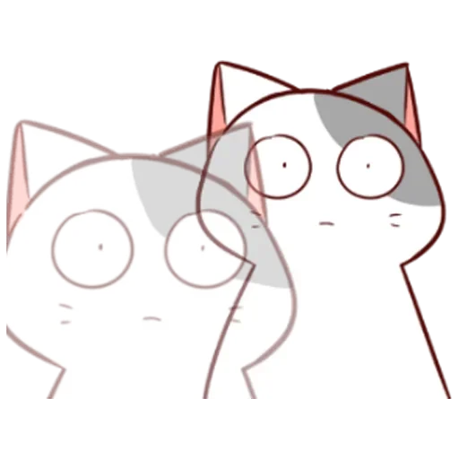 😐 Стикер «Котик Нян ч.1» для Telegram