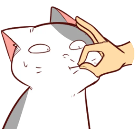 🤐 Стикер «Котик Нян ч.1» для Telegram