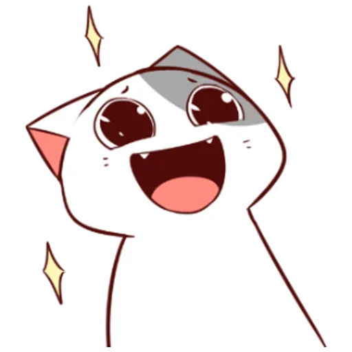 😻 Стикер «Котик Нян ч.1» для Telegram