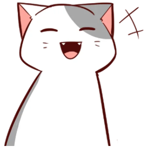 😁 Стикер «Котик Нян ч.1» для Telegram