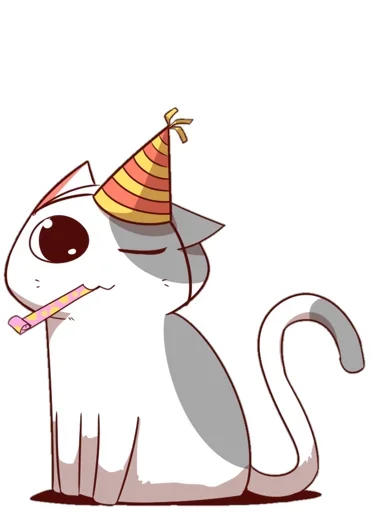 🐈 Стикер «Nyangami (kmvrt)» для Telegram