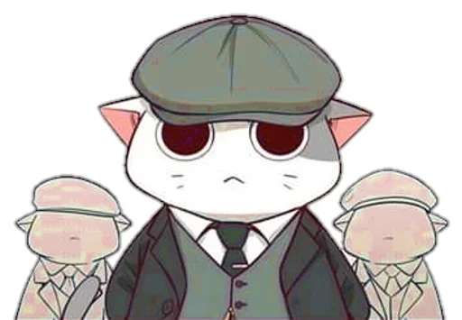 🐈 Стикер «Nyangami (kmvrt)» для Telegram