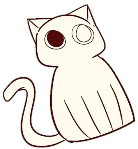 🐈 Стикер «Nyangami (kmvrt)» для Telegram