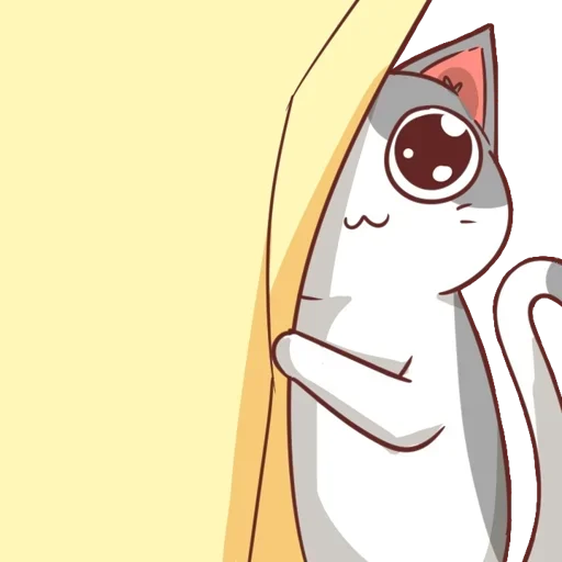 🐈 Стикер «Nyangami (kmvrt)» для Telegram