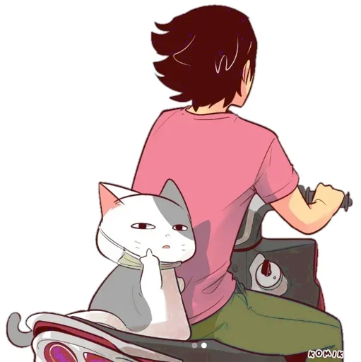 🐈 Стикер «Nyangami (kmvrt)» для Telegram
