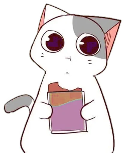 🐈 Стикер «Nyangami (kmvrt)» для Telegram