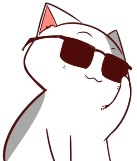🐈 Стикер «Nyangami (kmvrt)» для Telegram
