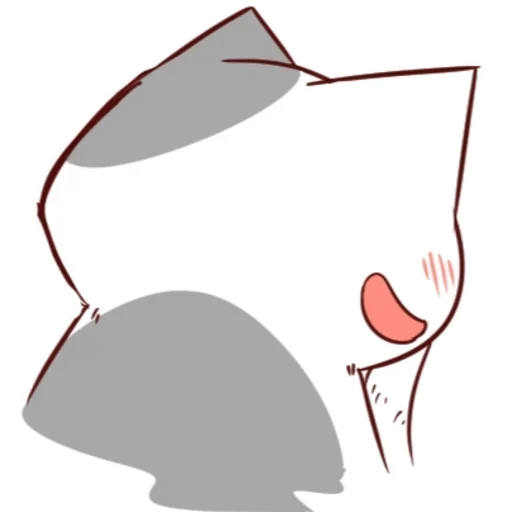 🐈 Стикер «Nyangami (kmvrt)» для Telegram