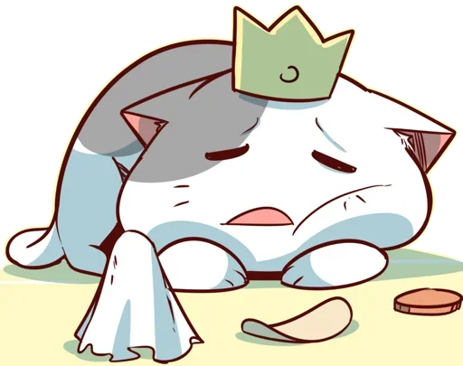 🐈 Стикер «Nyangami (kmvrt)» для Telegram
