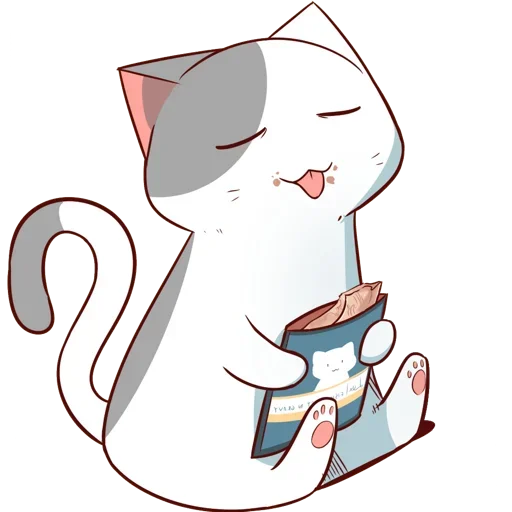 🐈 Стикер «Nyangami (kmvrt)» для Telegram
