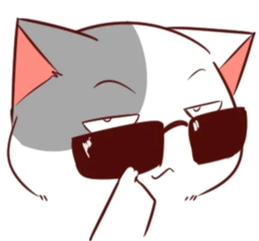 🐈 Стикер «Nyangami (kmvrt)» для Telegram