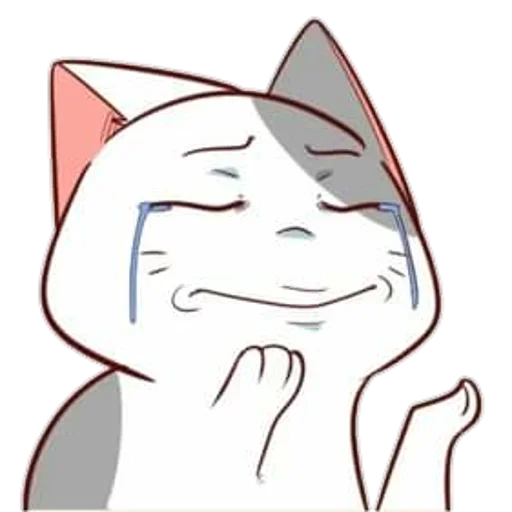 😸 Стикер «Nyangami (kmvrt)» для Telegram
