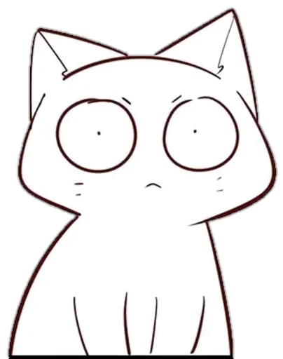 🐈 Стикер «Nyangami (kmvrt)» для Telegram