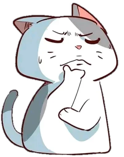 🐈 Стикер «Nyangami (kmvrt)» для Telegram