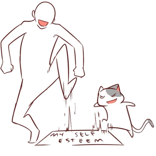 🐈 Стикер «Nyangami (kmvrt)» для Telegram