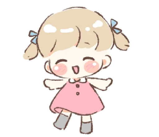 ☁️ Стикер «няша» для Telegram