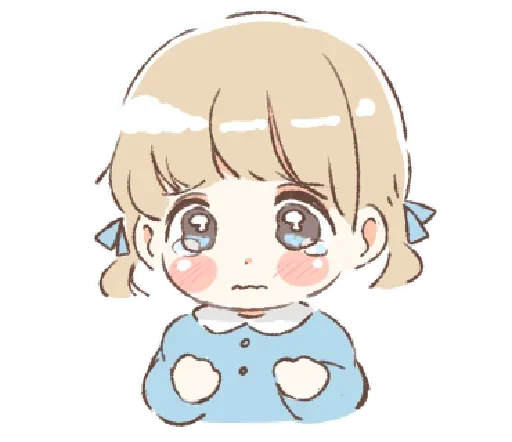 ☁️ Стикер «няша» для Telegram