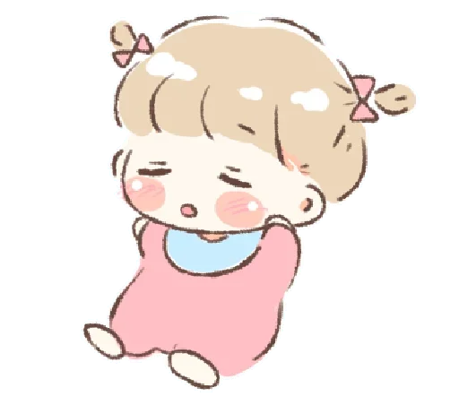 ☁️ Стикер «няша» для Telegram