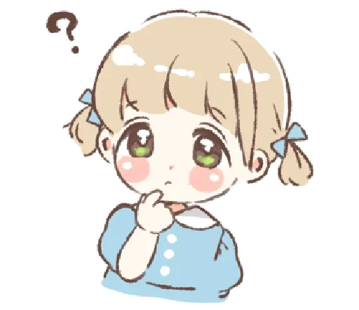 ☁️ Стикер «няша» для Telegram