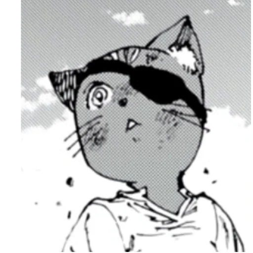 🌫 Стикер «Kuroneko Nyango» для Telegram