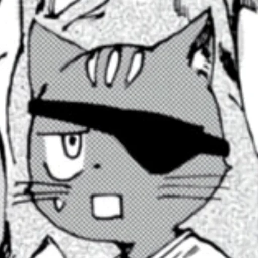 😦 Стикер «Kuroneko Nyango» для Telegram