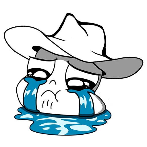 😭 Стикер «Нянхо» для Telegram