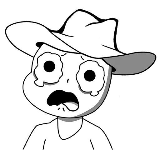 😢 Стикер «Нянхо» для Telegram