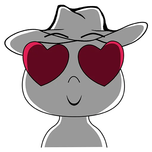 😍 Стикер «Нянхо» для Telegram