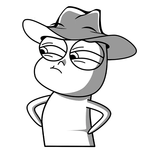 🤨 Стикер «Нянхо» для Telegram