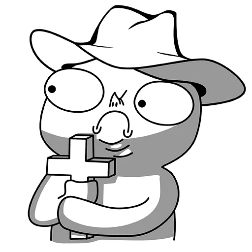 🫣 Стикер «Нянхо» для Telegram