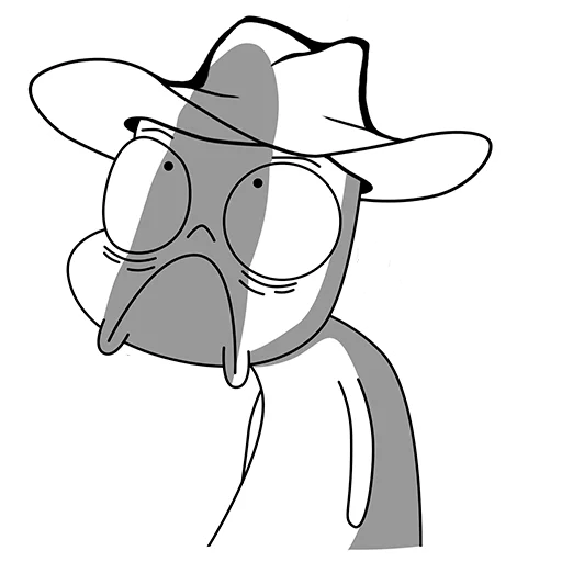 🙁 Стикер «Нянхо» для Telegram