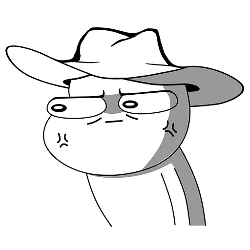 👿 Стикер «Нянхо» для Telegram