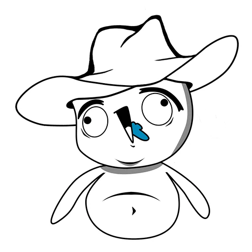 🤪 Стикер «Нянхо» для Telegram