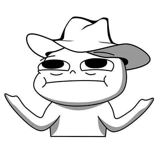 😐 Стикер «Нянхо» для Telegram