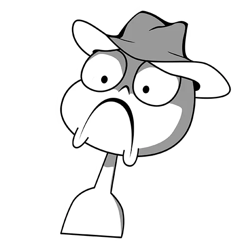😱 Стикер «Нянхо» для Telegram