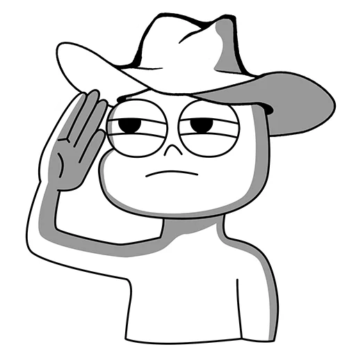 🫡 Стикер «Нянхо» для Telegram
