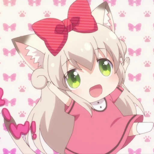☺️ Стикер «Nyanko Days Part 1» для Telegram
