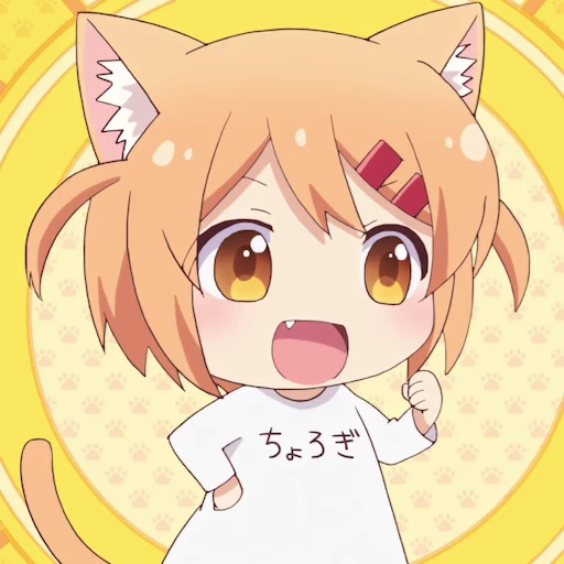 💪 Стикер «Nyanko Days Part 1» для Telegram