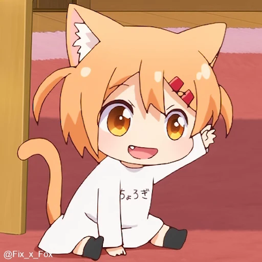 👋 Стикер «Nyanko Days Part 1» для Telegram