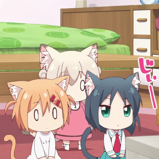 ❓ Стикер «Nyanko Days Part 1» для Telegram