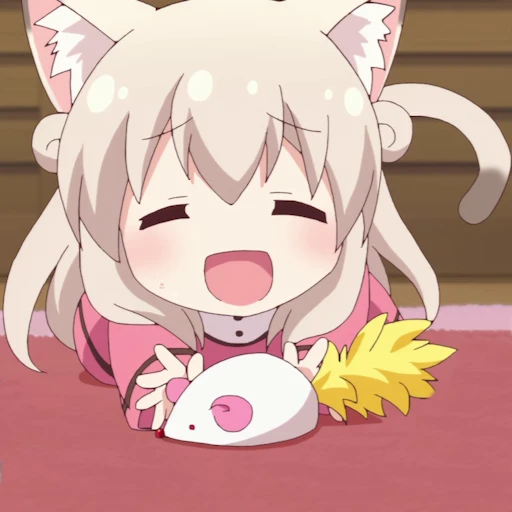 🤗 Стикер «Nyanko Days Part 1» для Telegram