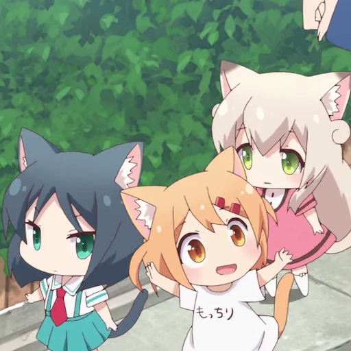 🙂 Стикер «Nyanko Days Part 1» для Telegram