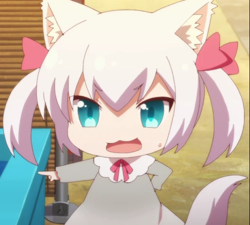 👈 Стикер «Nyanko Days Part 1» для Telegram