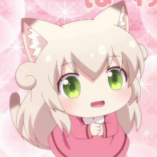 🙏 Стикер «Nyanko Days Part 1» для Telegram