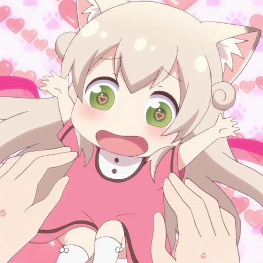 😍 Стикер «Nyanko Days Part 1» для Telegram