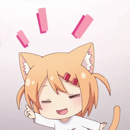 😝 Стикер «Nyanko Days Part 1» для Telegram