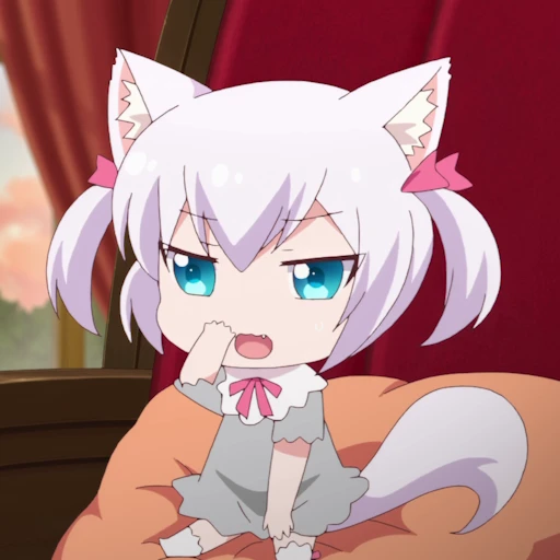 🤔 Стикер «Nyanko Days Part 1» для Telegram