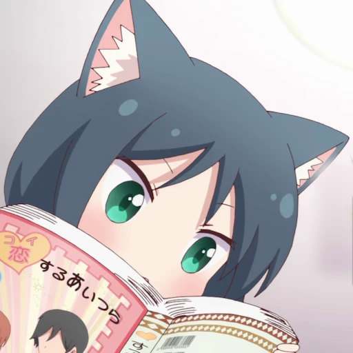 😯 Стикер «Nyanko Days Part 1» для Telegram